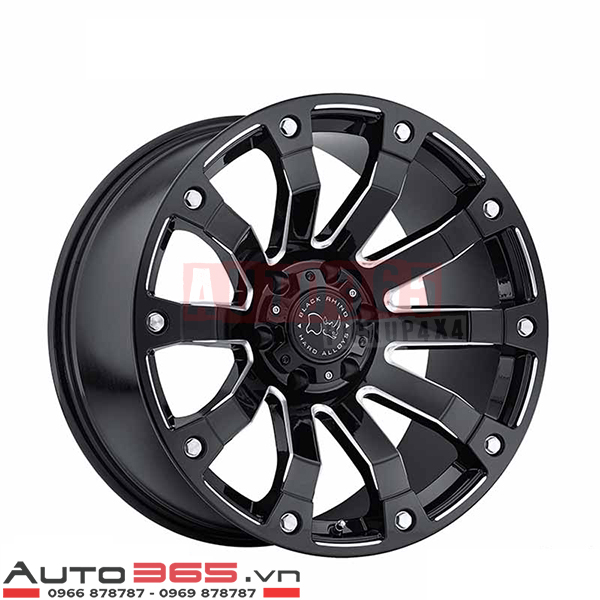 MÂM XE BÁN TẢI BLACK RHINO SELKIRK 18×9 ET-12